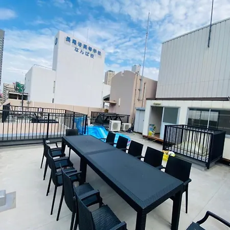 なんば各駅徒歩圏内 団体予約可能 Groundcourt難波 心斎橋 道頓堀 黒門市場 Osaka Exterior photo