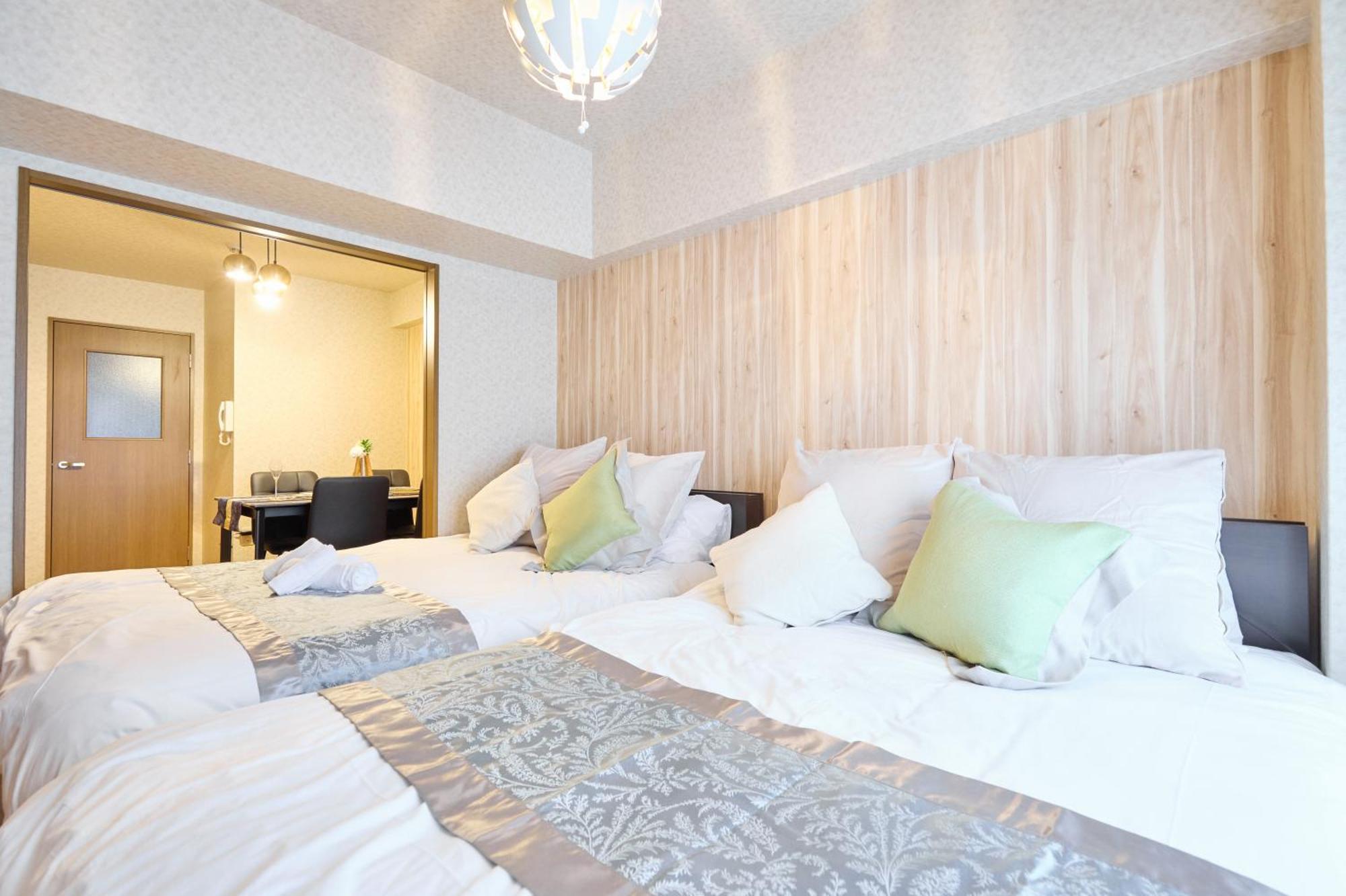なんば各駅徒歩圏内 団体予約可能 Groundcourt難波 心斎橋 道頓堀 黒門市場 Apartment