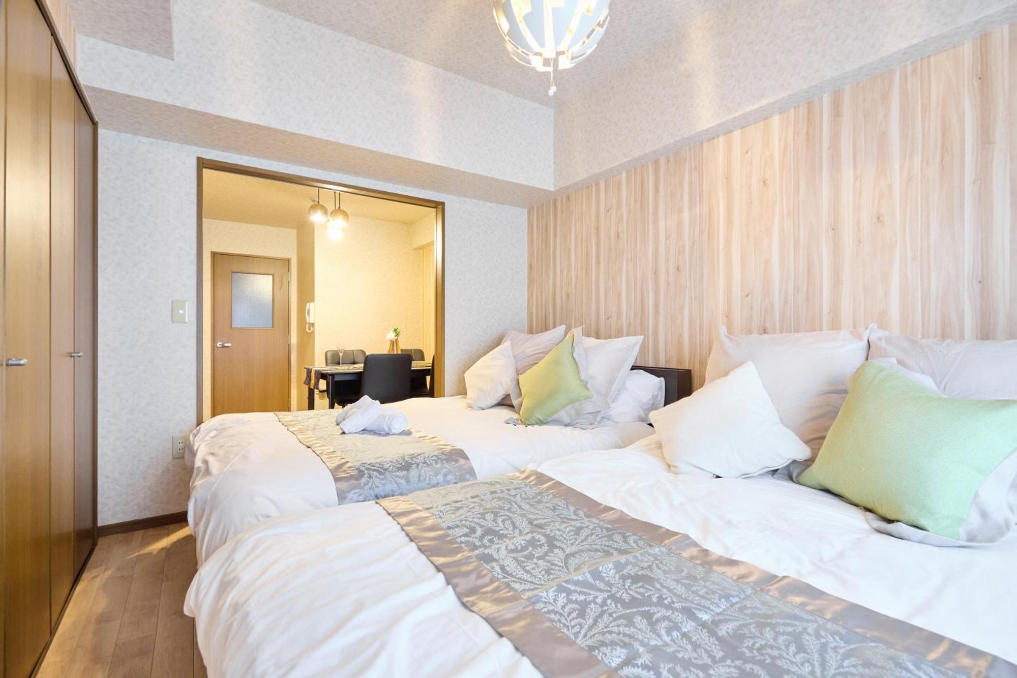 Apartment なんば各駅徒歩圏内 団体予約可能 Groundcourt難波 心斎橋 道頓堀 黒門市場 *