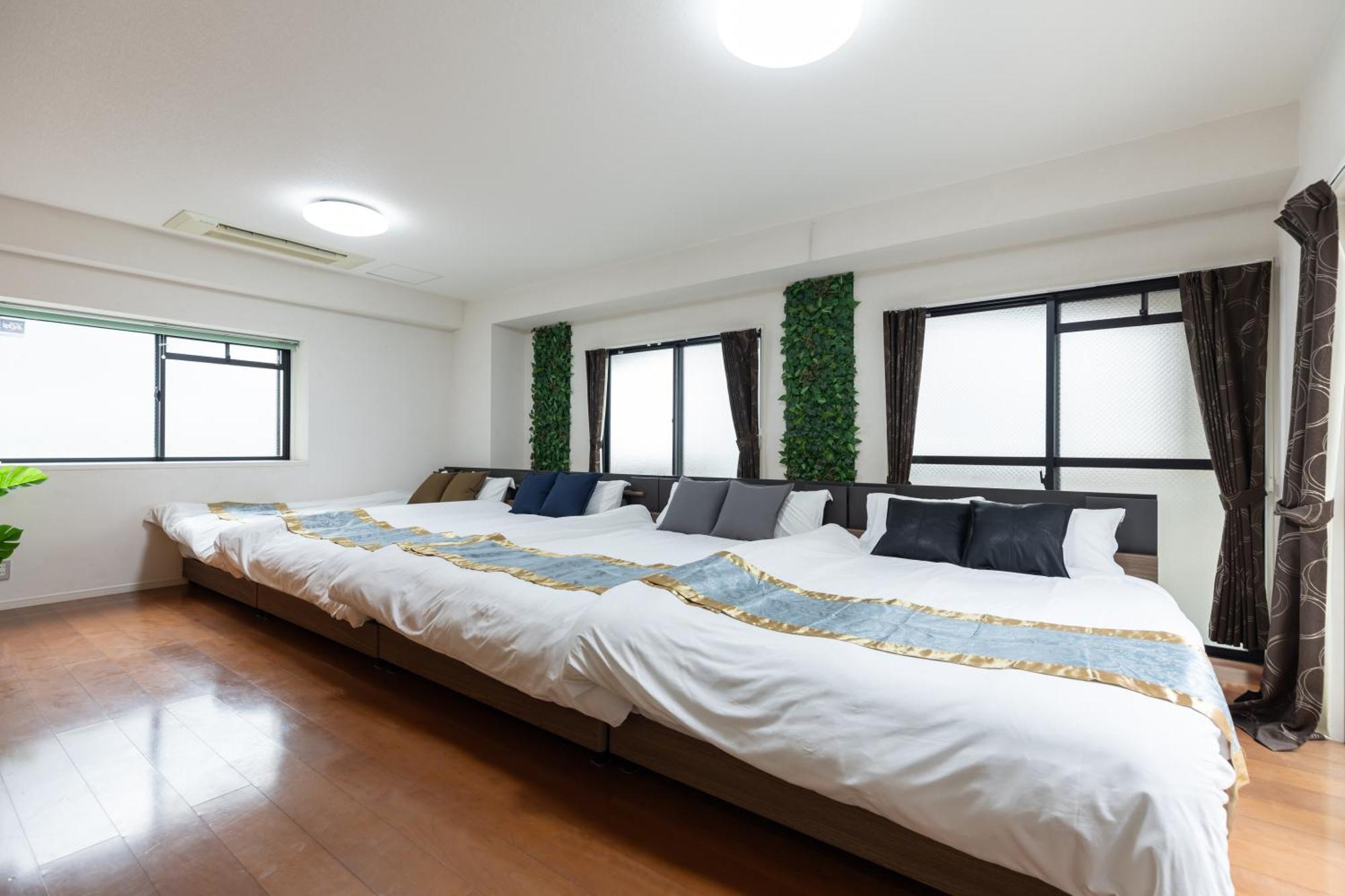 なんば各駅徒歩圏内 団体予約可能 Groundcourt難波 心斎橋 道頓堀 黒門市場 Apartment Ōsaka