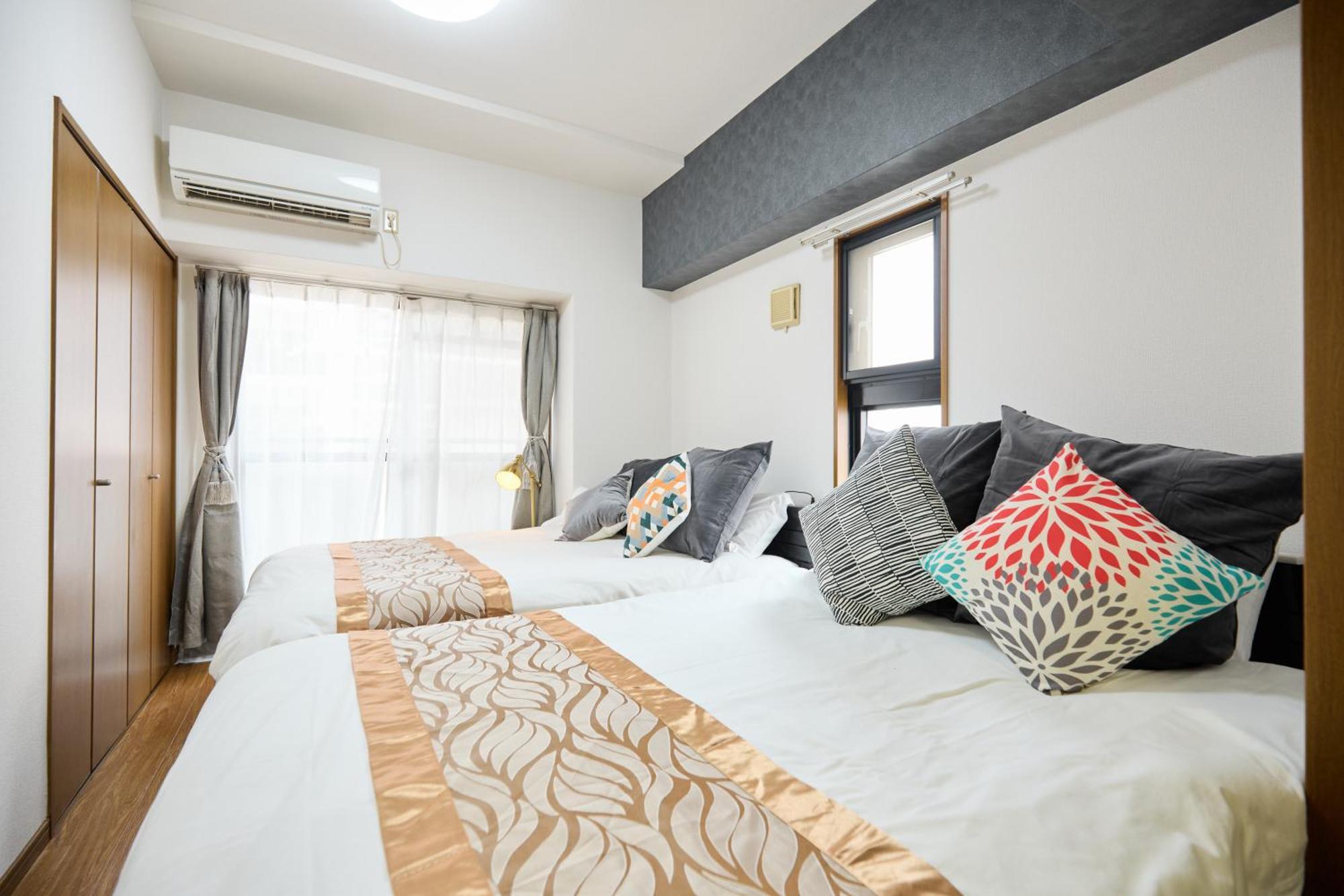 なんば各駅徒歩圏内 団体予約可能 Groundcourt難波 心斎橋 道頓堀 黒門市場 Apartment
